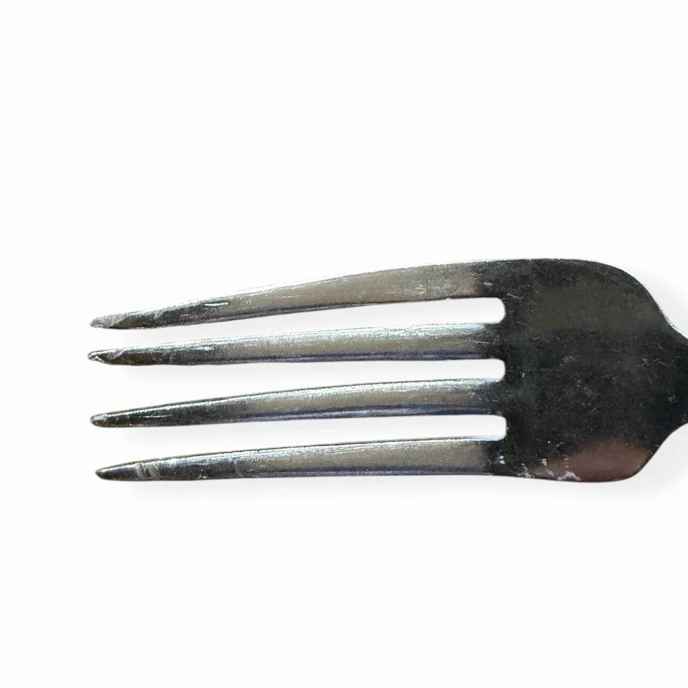 Vintage‎ Dessert Fork Stainless Steel Made In Japan Solid Handle Replacement